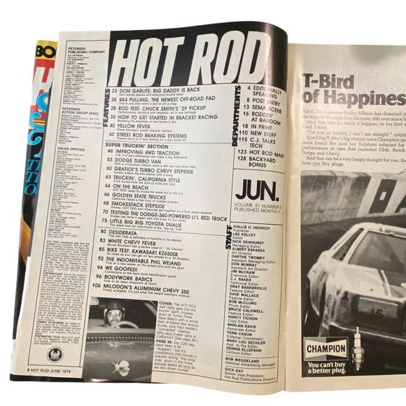 Vtg Lot 3 Hot Rod May June August 1978 Magazine Hemi Holley Horsepower Chevy - Picture 6 of 9